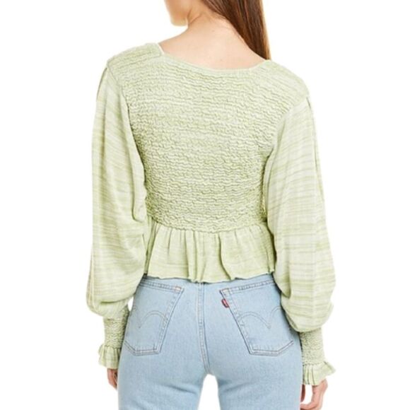 Free People Free Spirit Pullover Women's Knit Blouse Size XS - Picture 6 of 9